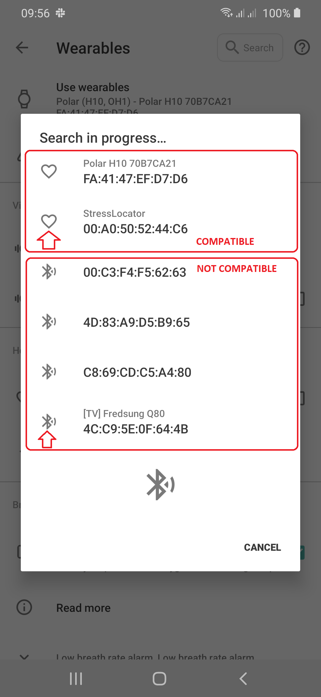 bt scan