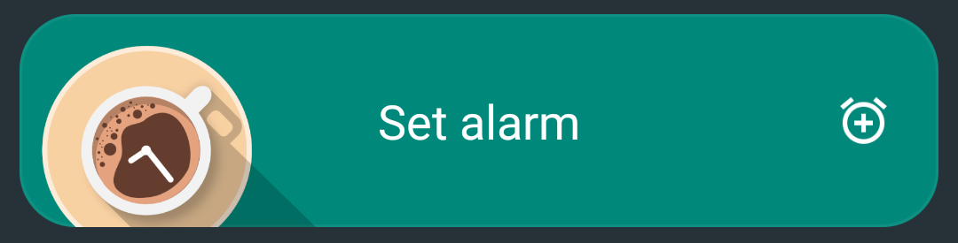 set alarm 1
