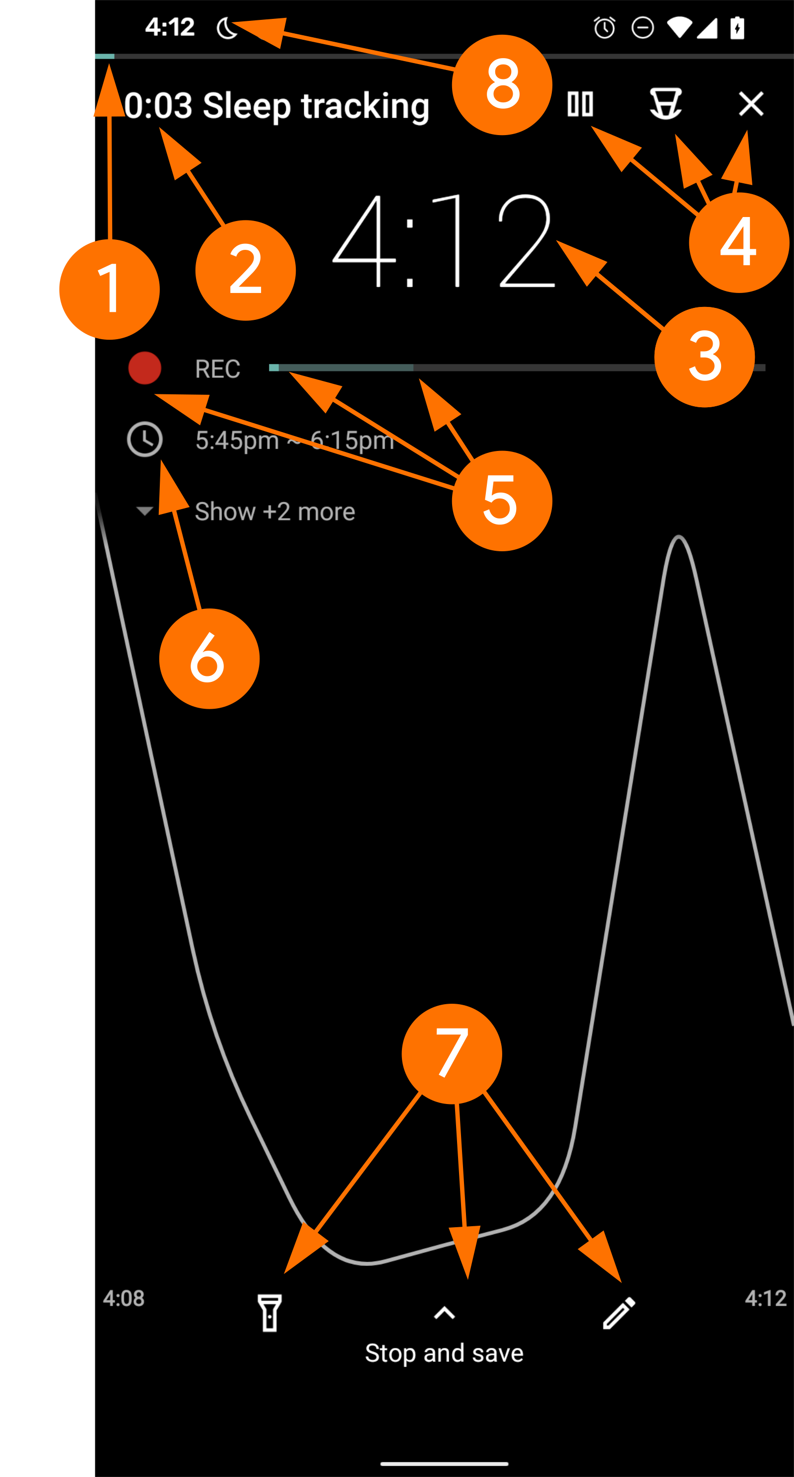 sleep tracking screen 1